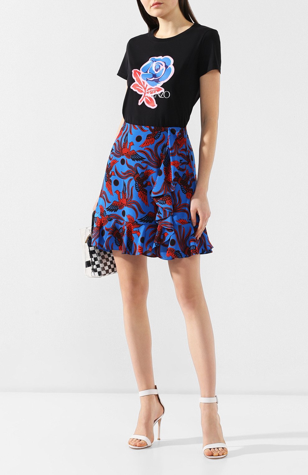 Хлопковая футболка KENZO, арт. 2TS785990, фото 2