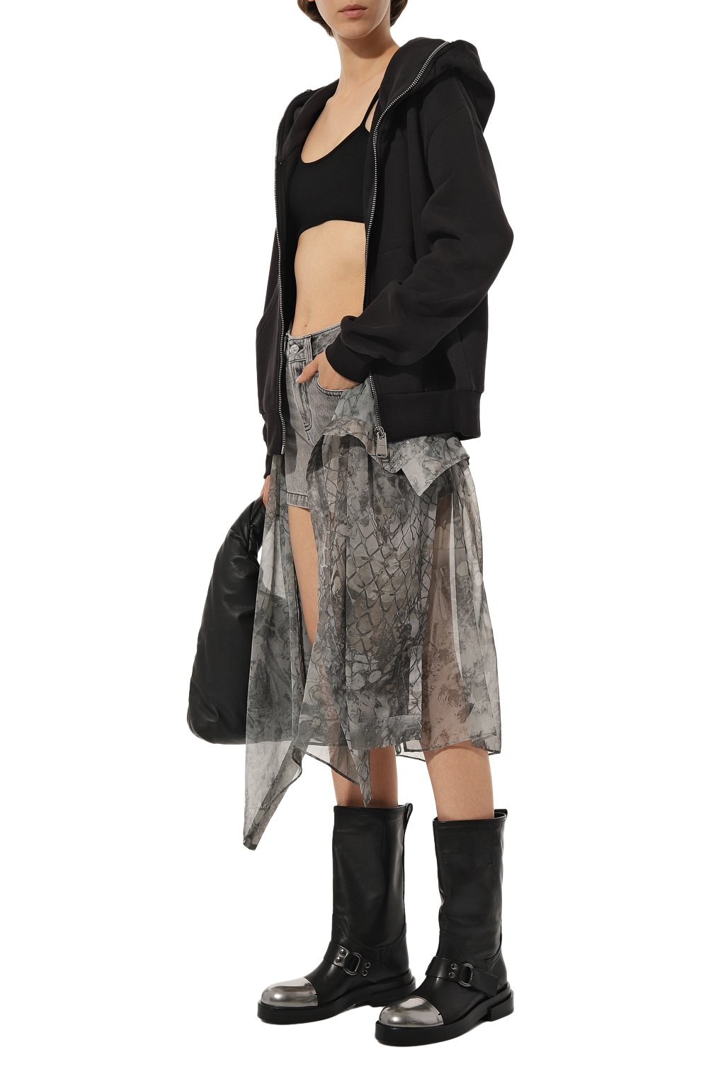 Кожаные сапоги PREMIATA, арт. M6813/IR0N, фото 2