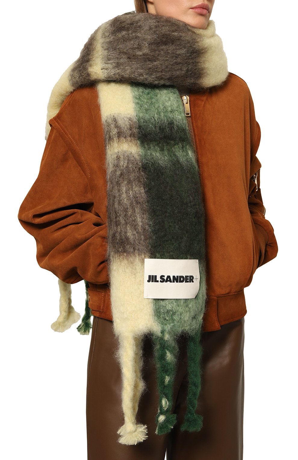 Шерстяной шарф JIL SANDER, арт. J40TE0124/J40041, фото 2