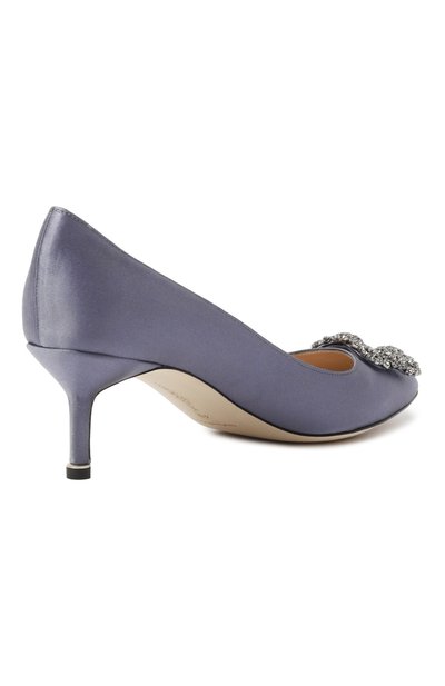 Текстильные туфли hangisi 50 MANOLO BLAHNIK, арт. 9XX-0661/SAT, фото 5