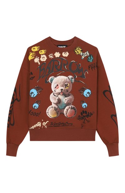 Хлопковый свитшот BARROW, арт. S6BKJUSW078