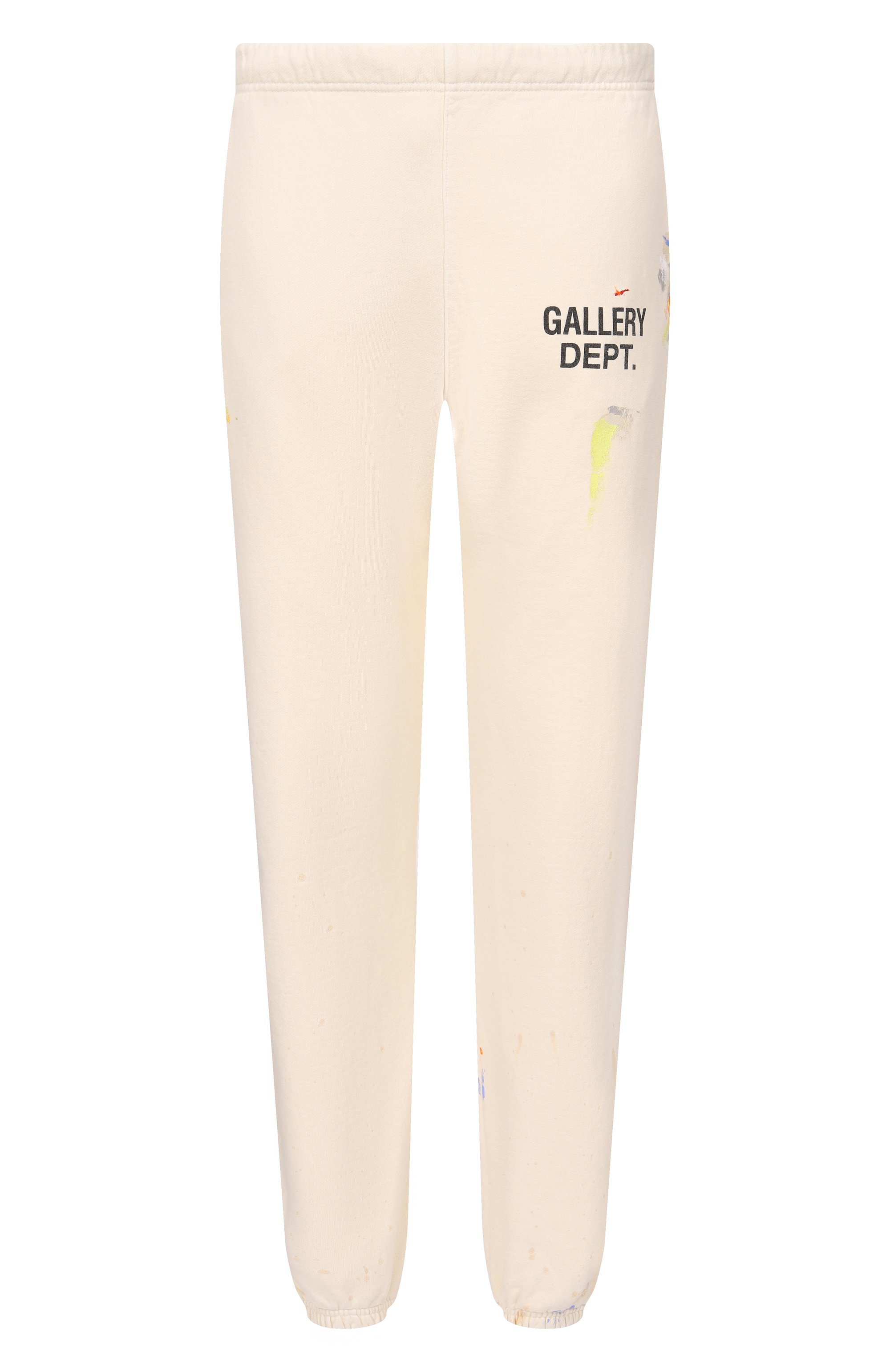 Хлопковые джоггеры GALLERY DEPT. кремового цвета по цене 74750 руб., арт. EN-2130, фото 1 Хлопковые джоггеры GALLERY DEPT., арт. EN-2130, фото 1