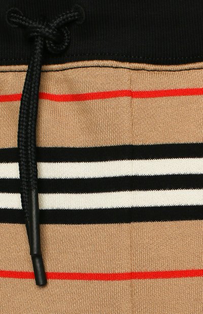 Хлопковые джоггеры BURBERRY, арт. 8022671, фото 3