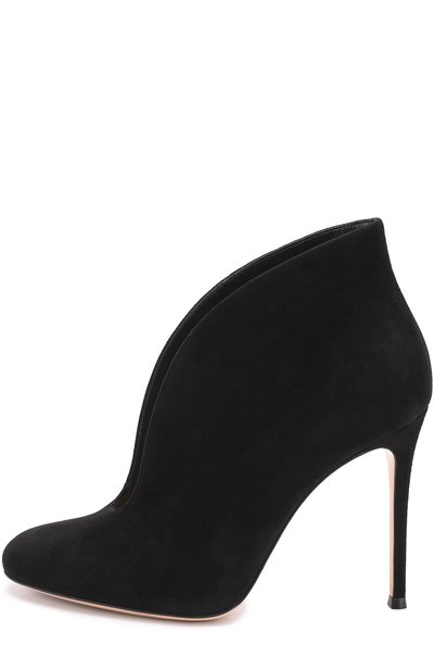 Замшевые ботильоны vamp GIANVITO ROSSI, арт. G29450.15RIC.CAS, фото 3