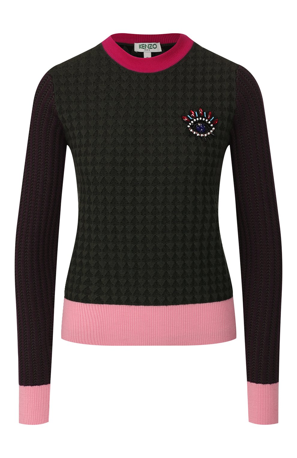 Пуловер из смеси шерсти и вискозы KENZO, арт. F962T0613860, фото 1