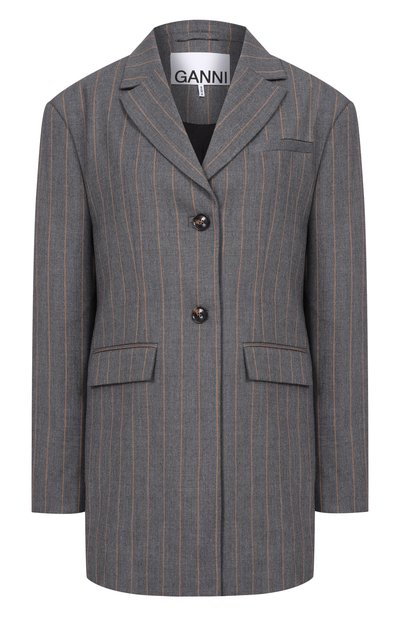 Женский жакет из шерсти и вискозы GANNI, арт. A1020040