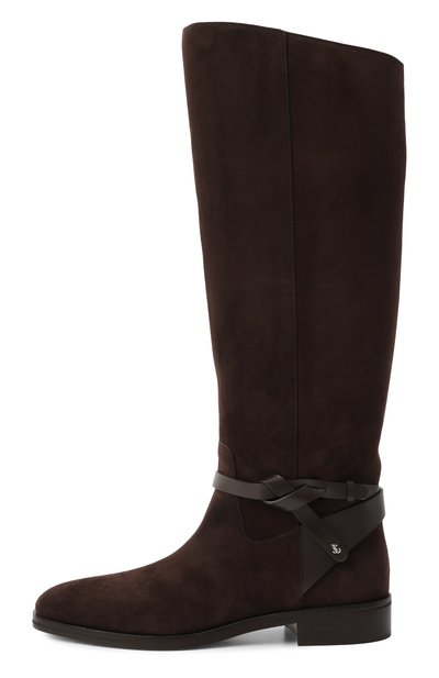 Замшевые сапоги lawton JIMMY CHOO, арт. LAWT0N KB FLAT/ALR, фото 4