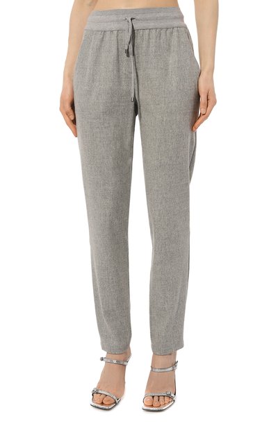 Шерстяные брюки LORENA ANTONIAZZI, арт. U2206PA80A/4010, фото 3