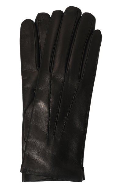 Женские кожаные перчатки PRADA, арт. 1GG35C-038-F0002