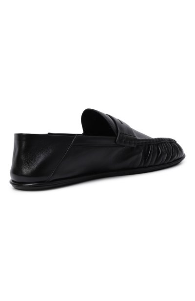Кожаные пенни-лоферы SAINT LAURENT, арт. 800724/AA00K, фото 5