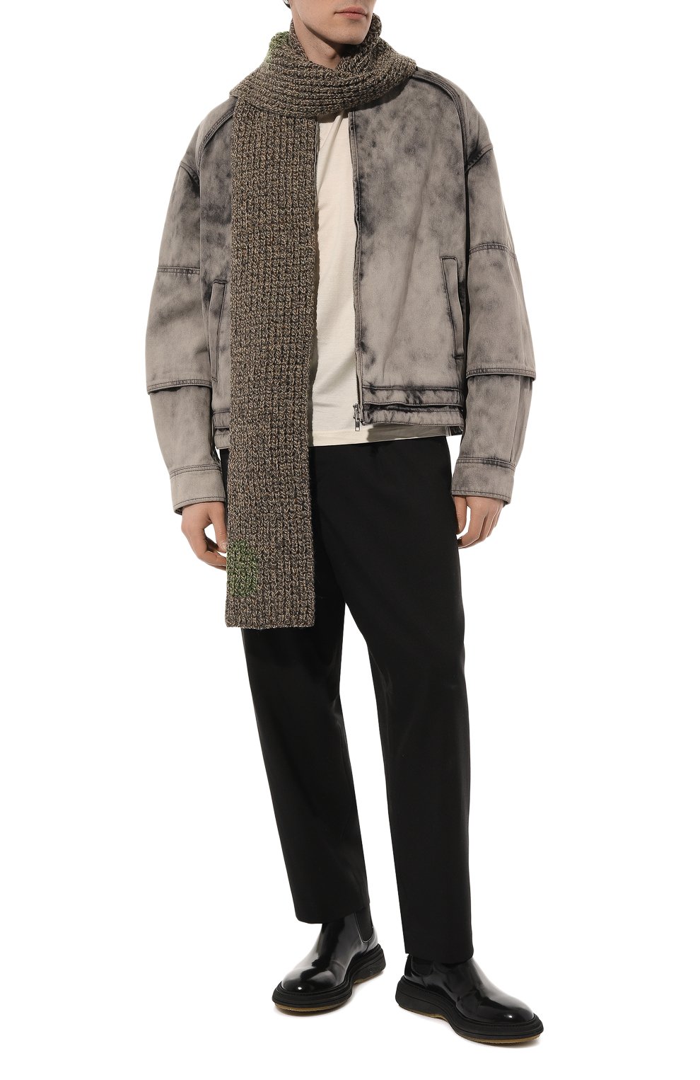 Шерстяной шарф MAISON MARGIELA, арт. S50TE0093/S18405, фото 2