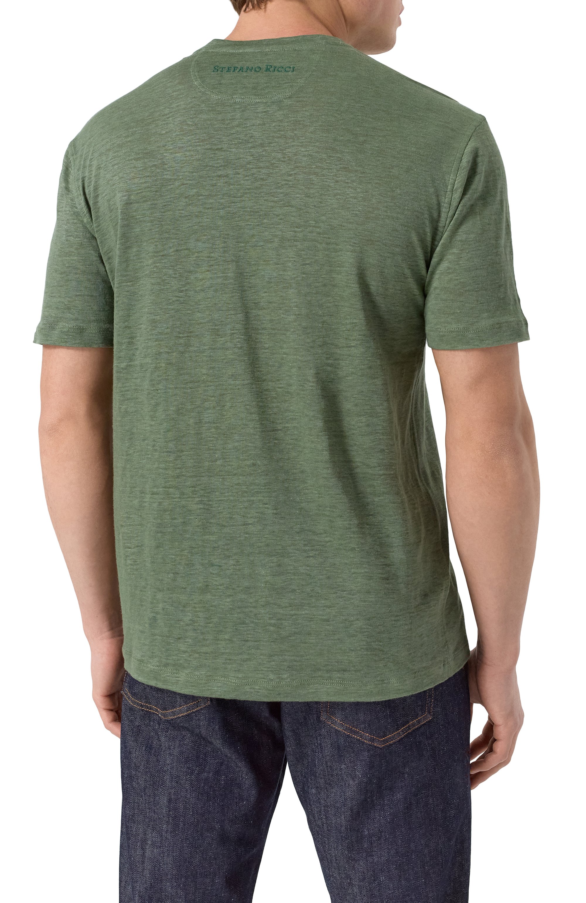 Льняная футболка STEFANO RICCI, арт. MNH5204460/LN, фото 4