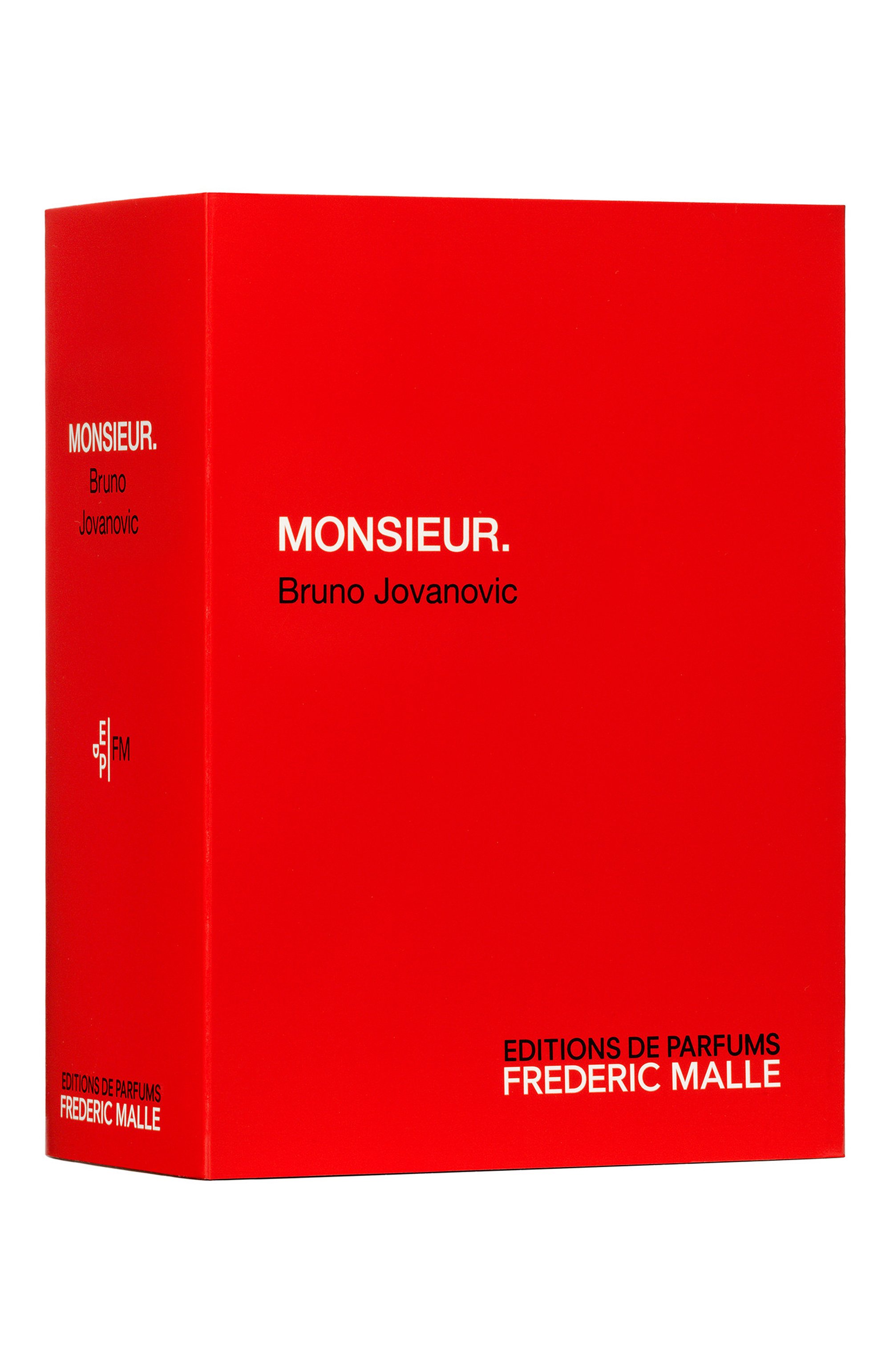 Парфюмерная вода monsieur. (100ml) FREDERIC MALLE бесцветного цвета по цене 35100 руб., арт. 3700135012721, фото 2 Парфюмерная вода monsieur. (100ml) FREDERIC MALLE, арт. 3700135012721, фото 2