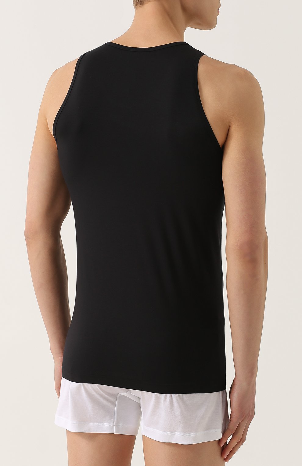 Хлопковая майка с круглым вырезом ZIMMERLI, арт. 172/1460, фото 4