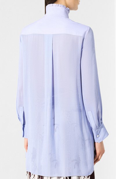 Рубашка с воротником-стойкой CHLOÉ, арт. CHC19SHT05040, фото 4