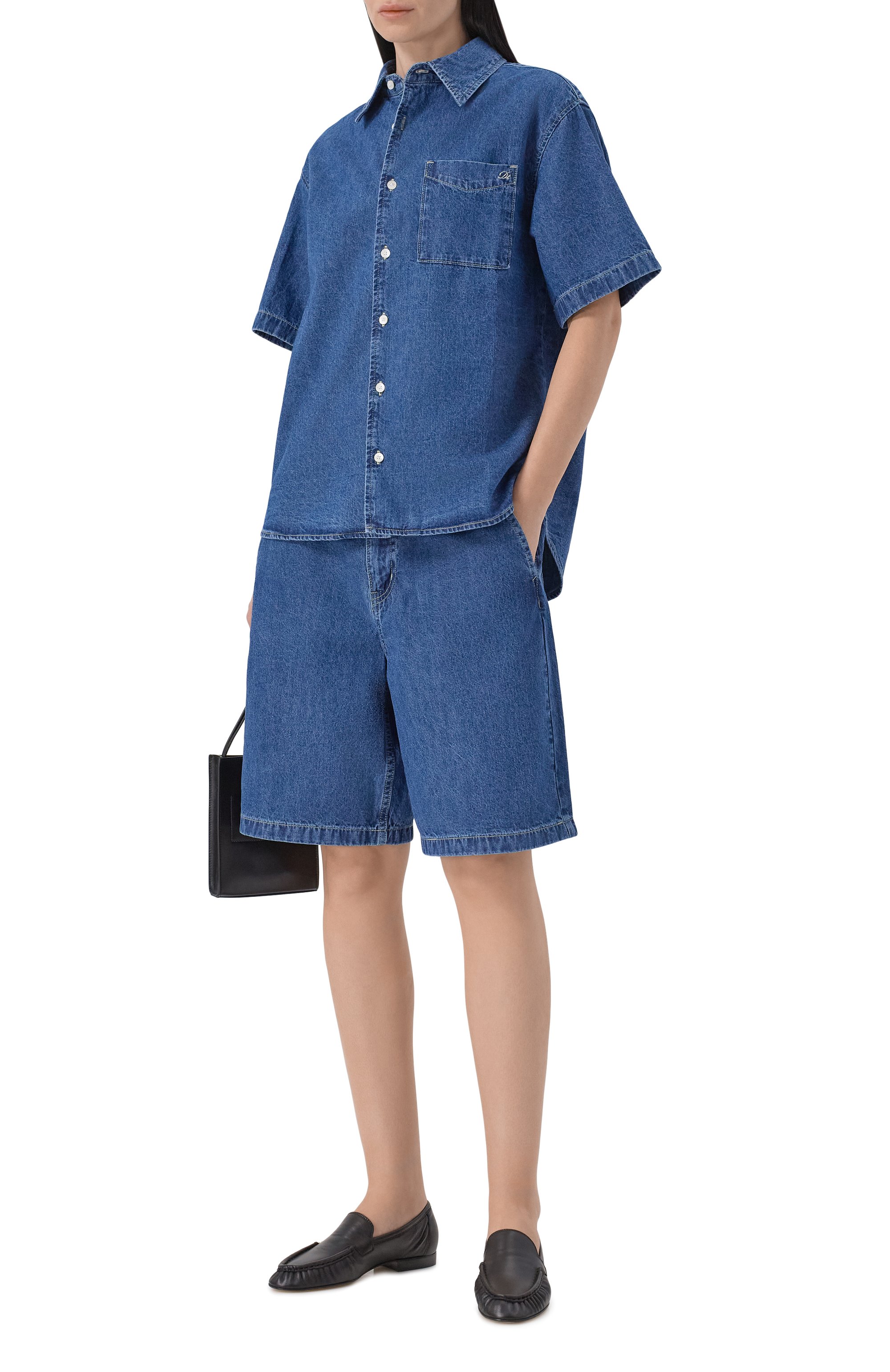 Джинсовая рубашка DUNST, арт. UDSH6B129B2, фото 2