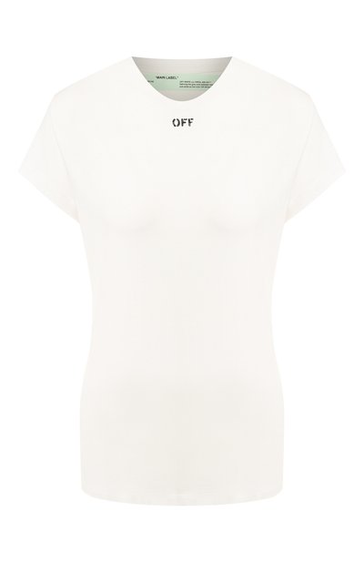 Женская футболка с логотипом бренда OFF-WHITE, арт. 0WAA040R19B980530110