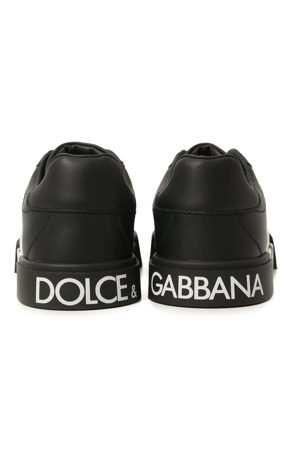 Кожаные кеды DOLCE & GABBANA, арт. DA0702/AC330/29-36, фото 5