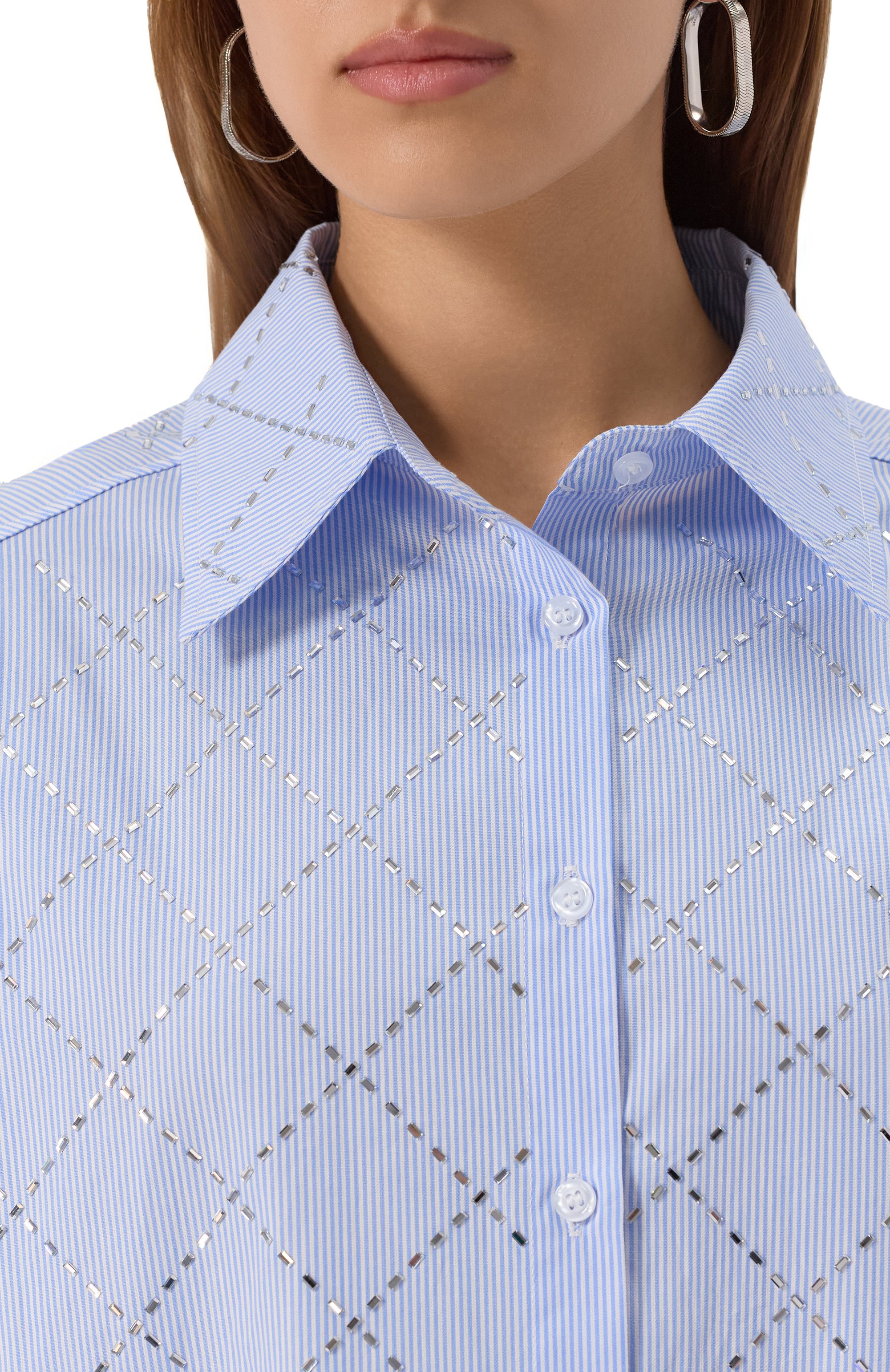 Хлопковая рубашка SEVEN LAB, арт. 125-C-W-15-42-005, фото 5