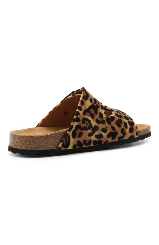 Текстильные шлепанцы MC2 Saint Barth STBA SANDAL W N/06728H Леопардовый  STBA SANDAL W N/06728H Фото 5