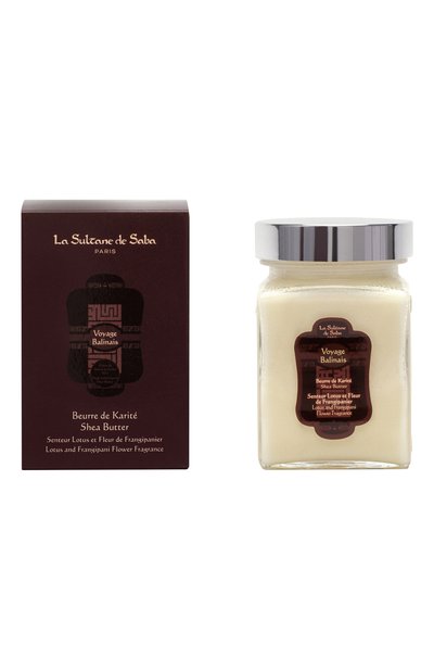 Масло карите для тела и волос "лотос и франжипани" (300ml) LA SULTANE DE SABA бесцветного цвета по цене 10700 руб., арт. 3700448601896, фото 4 Масло карите для тела и волос "лотос и франжипани" (300ml) LA SULTANE DE SABA, арт. 3700448601896, фото 4