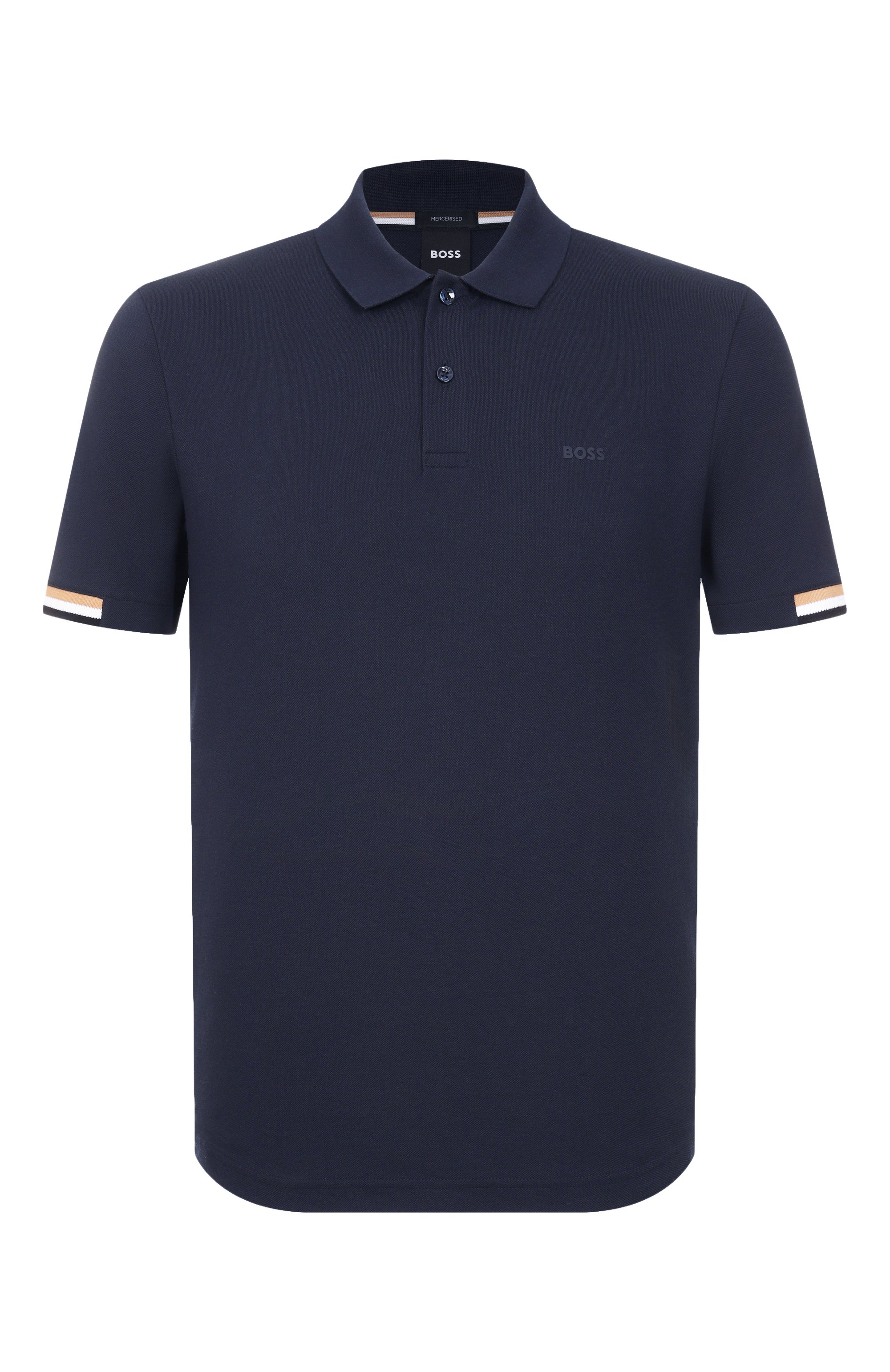 Хлопковое поло BOSS, арт. 50467113, фото 1