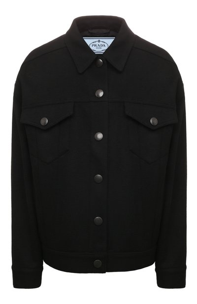 Женский шерстяной жакет PRADA, арт. P506M-1ZXH-F0002-212