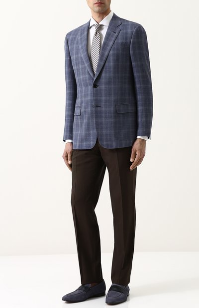 Однобортный шерстяной пиджак GIORGIO ARMANI, арт. WSGE20/WS849, фото 2