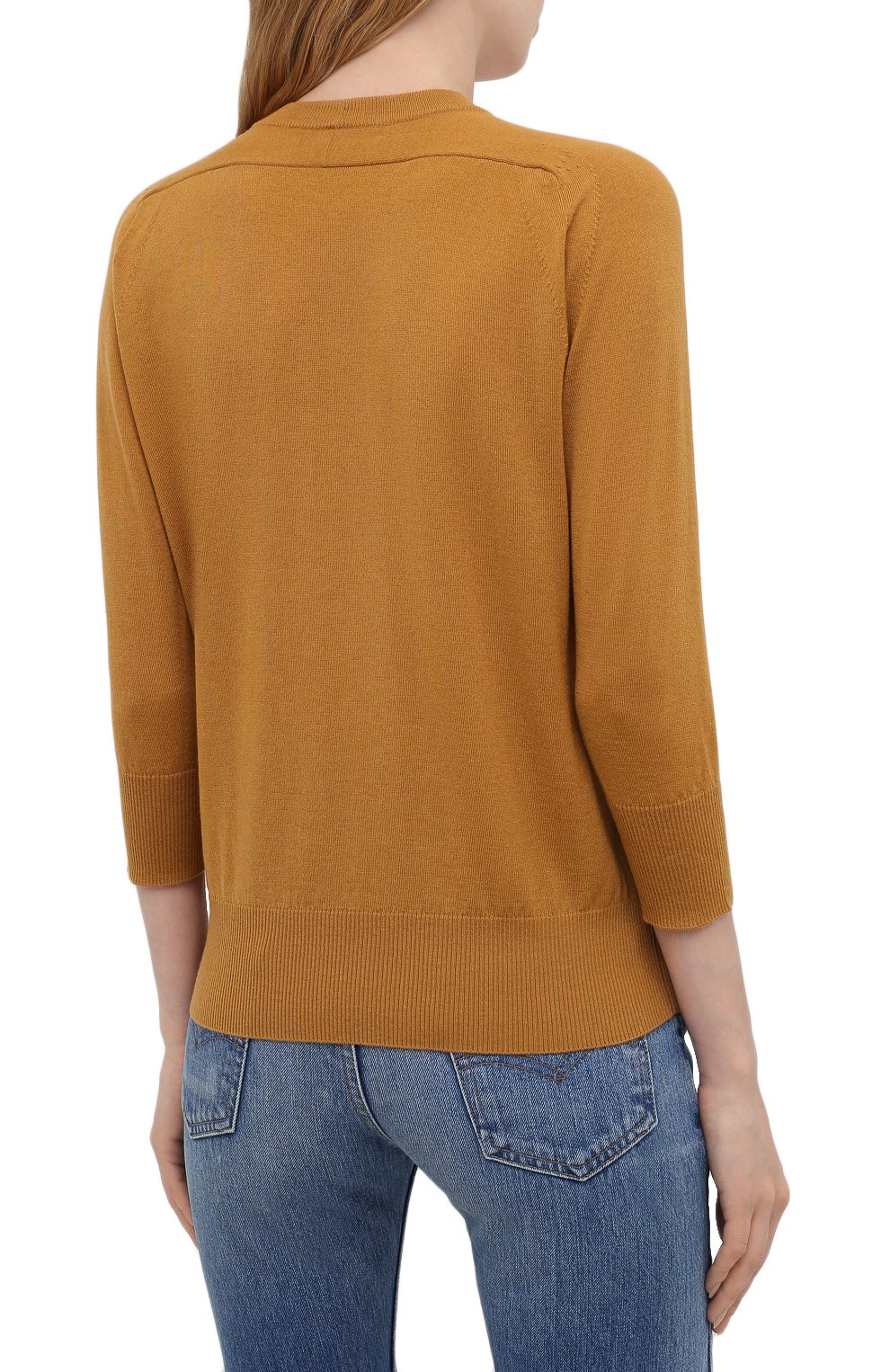 Кашемировый пуловер LORO PIANA светло-коричневого цвета по цене 109500 руб., арт. FAI4920, фото 4 Кашемировый пуловер LORO PIANA, арт. FAI4920, фото 4