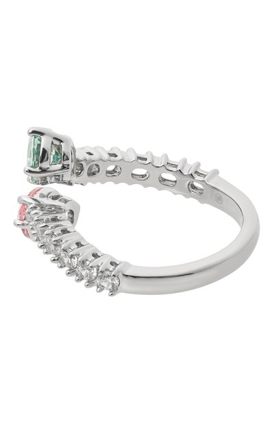 Кольцо ariana grande x swarovsky SWAROVSKI серебряного цвета по цене 19850 руб., арт. 5737373, фото 3 Кольцо ariana grande x swarovsky SWAROVSKI, арт. 5737373, фото 3
