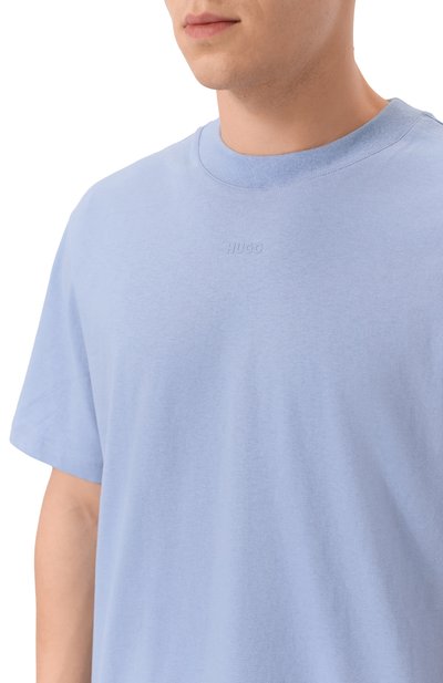 Хлопковая футболка HUGO, арт. 50488330, фото 5