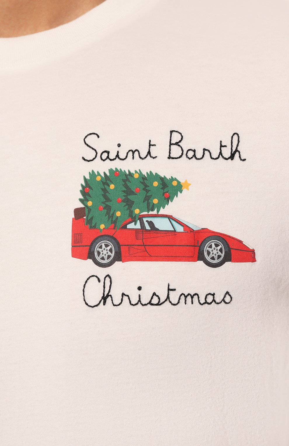 Хлопковая футболка MC2 SAINT BARTH, арт. STBM ARN0TT/ARN0001/MAYP57, фото 5