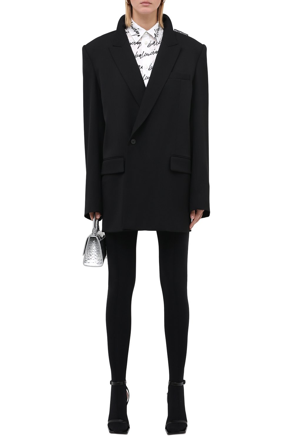 Шелковая рубашка BALENCIAGA, арт. 623037/TILU6, фото 3