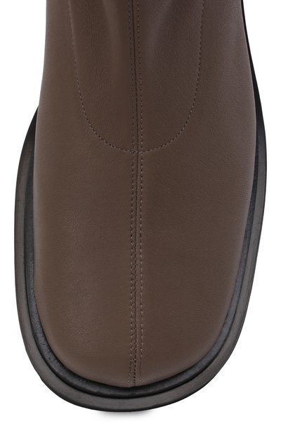 Кожаные ботинки kah BY FAR, арт. 21PFKAHBMUDV, фото 5