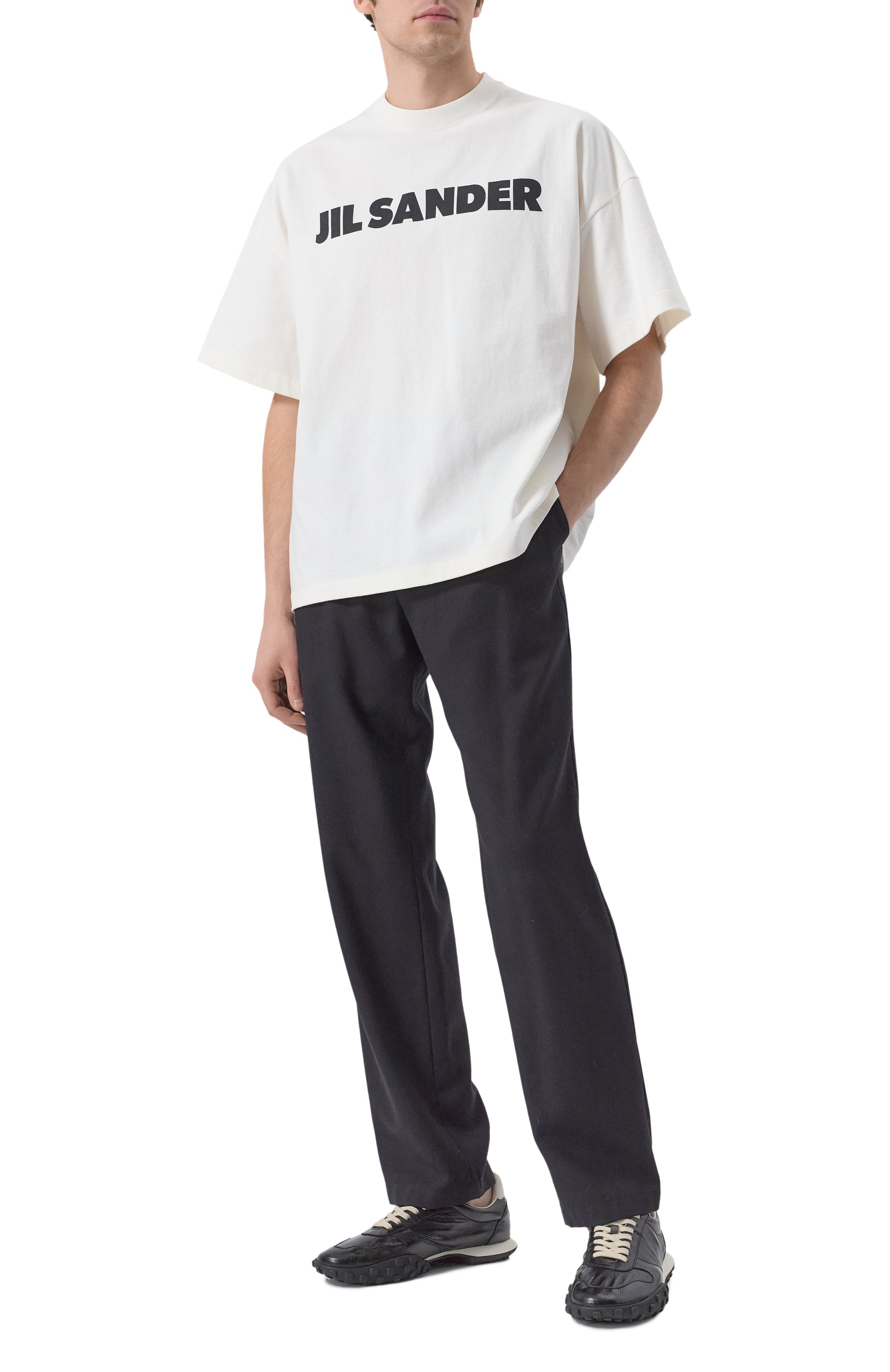 Хлопковая футболка JIL SANDER, арт. J21GC0001/J45148, фото 2