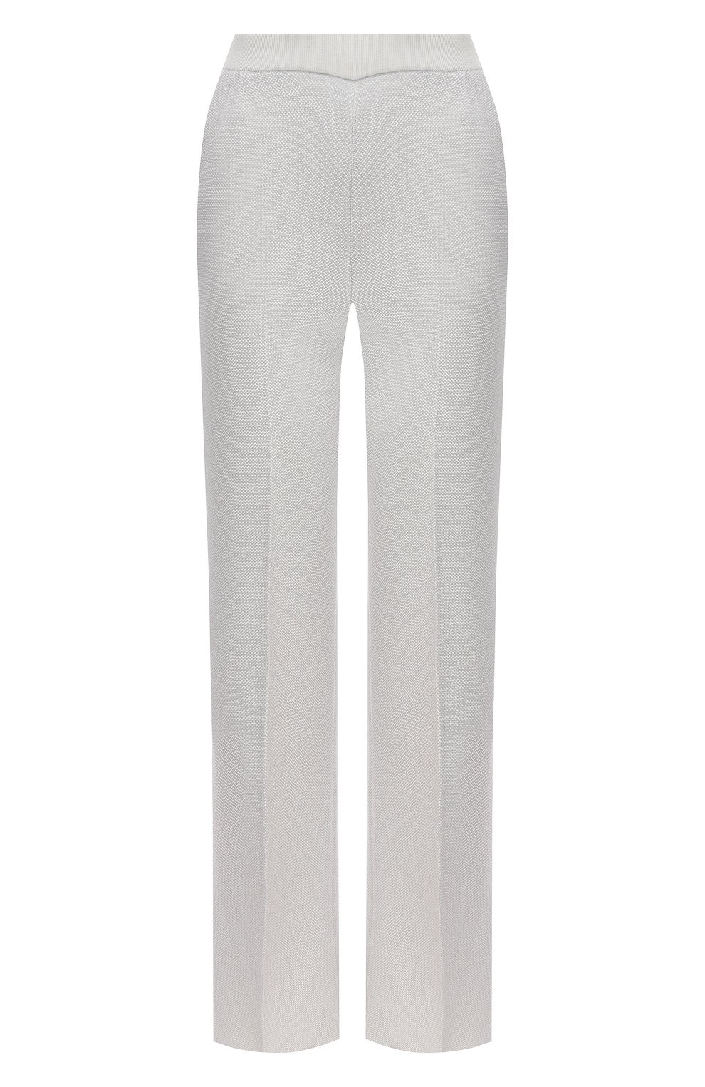 Брюки из кашемира и шелка LORO PIANA светло-серого цвета по цене 199500 руб., арт. FAL2062, фото 1 Брюки из кашемира и шелка LORO PIANA, арт. FAL2062, фото 1