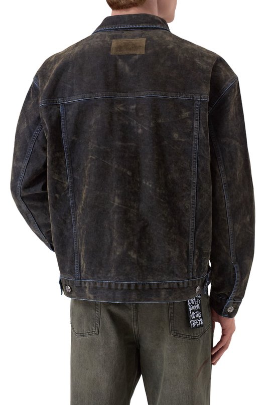 Джинсовая куртка Ksubi MFA25JK017 Синий  MFA25JK017 Фото 4