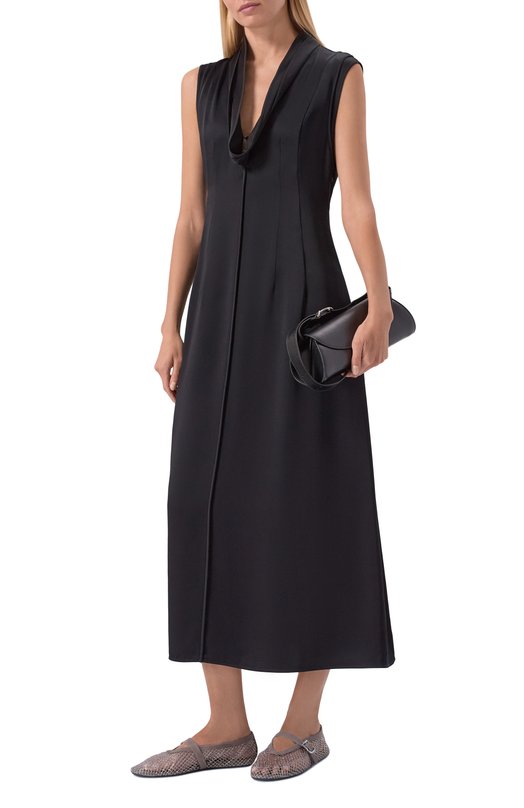 Текстильные балетки Alaia AA3A029A023 Серый  AA3A029A023 Фото 3