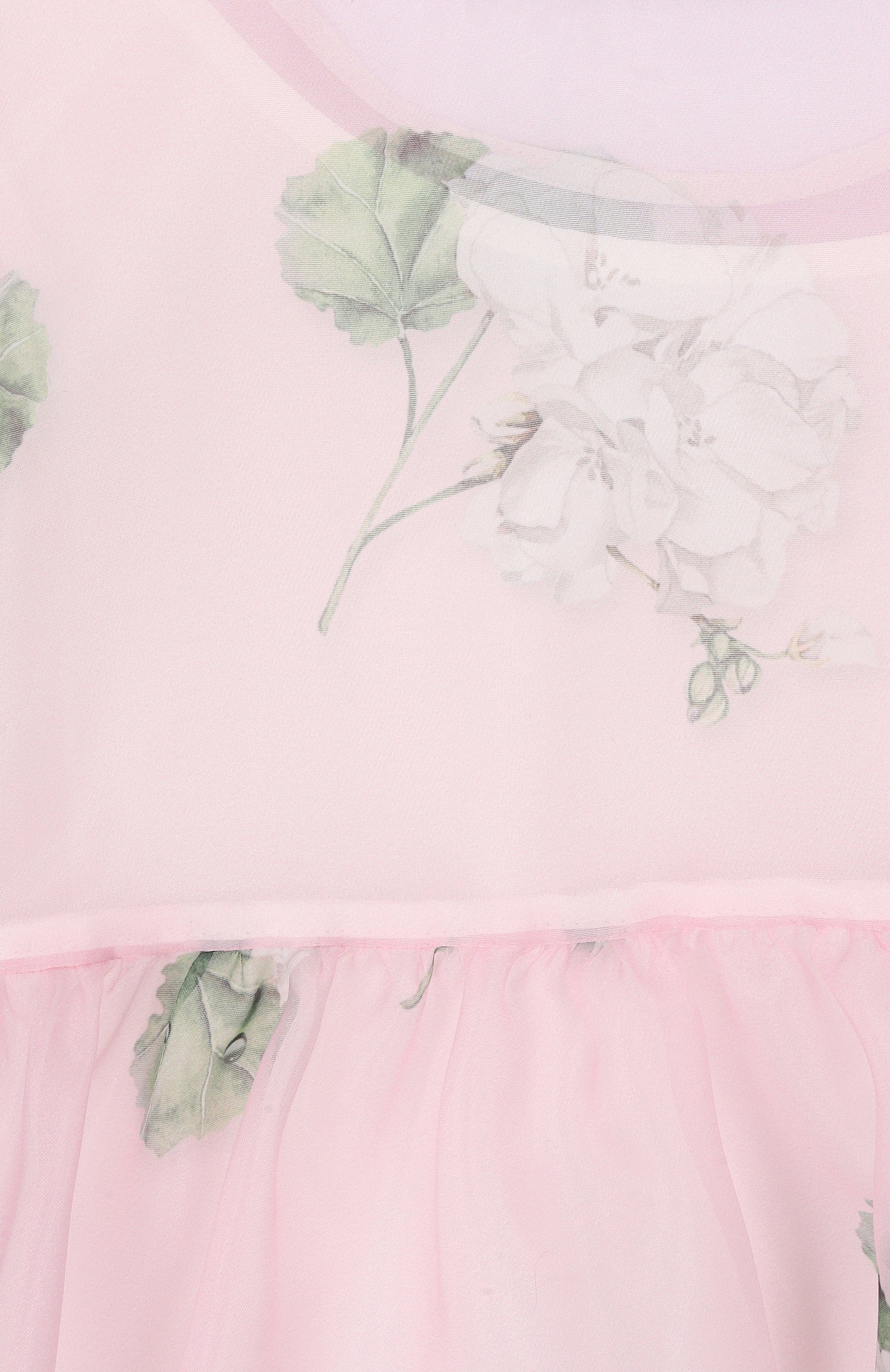 Платье MONNALISA светло-розового цвета по цене 35900 руб., арт. 71G913, фото 3 Платье MONNALISA, арт. 71G913, фото 3