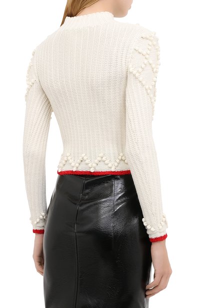 Шерстяной свитер PHILOSOPHY DI LORENZO SERAFINI разноцветного цвета по цене 69950 руб., арт. A0907/5706, фото 4 Шерстяной свитер PHILOSOPHY DI LORENZO SERAFINI, арт. A0907/5706, фото 4