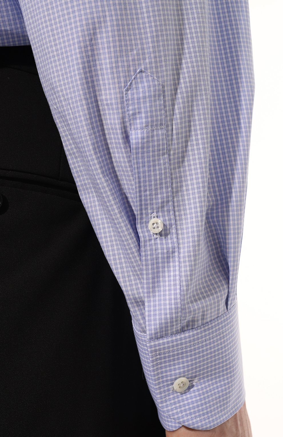 Хлопковая сорочка CORNELIANI, арт. 91P100-3111241, фото 6