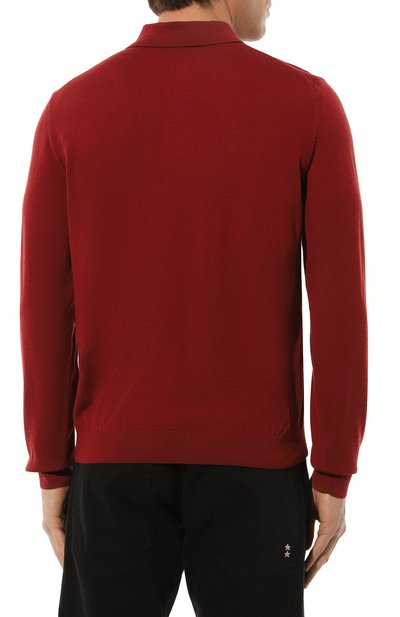 Шерстяное поло BOSS, арт. 50476355, фото 4