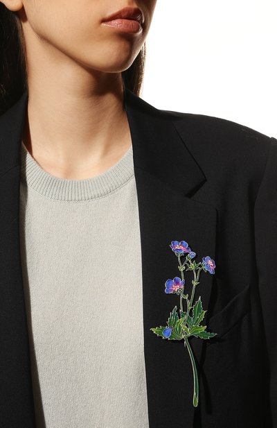 Брошь герань лесная РУССКИЕ САМОЦВЕТЫ, арт. 41536, фото 2