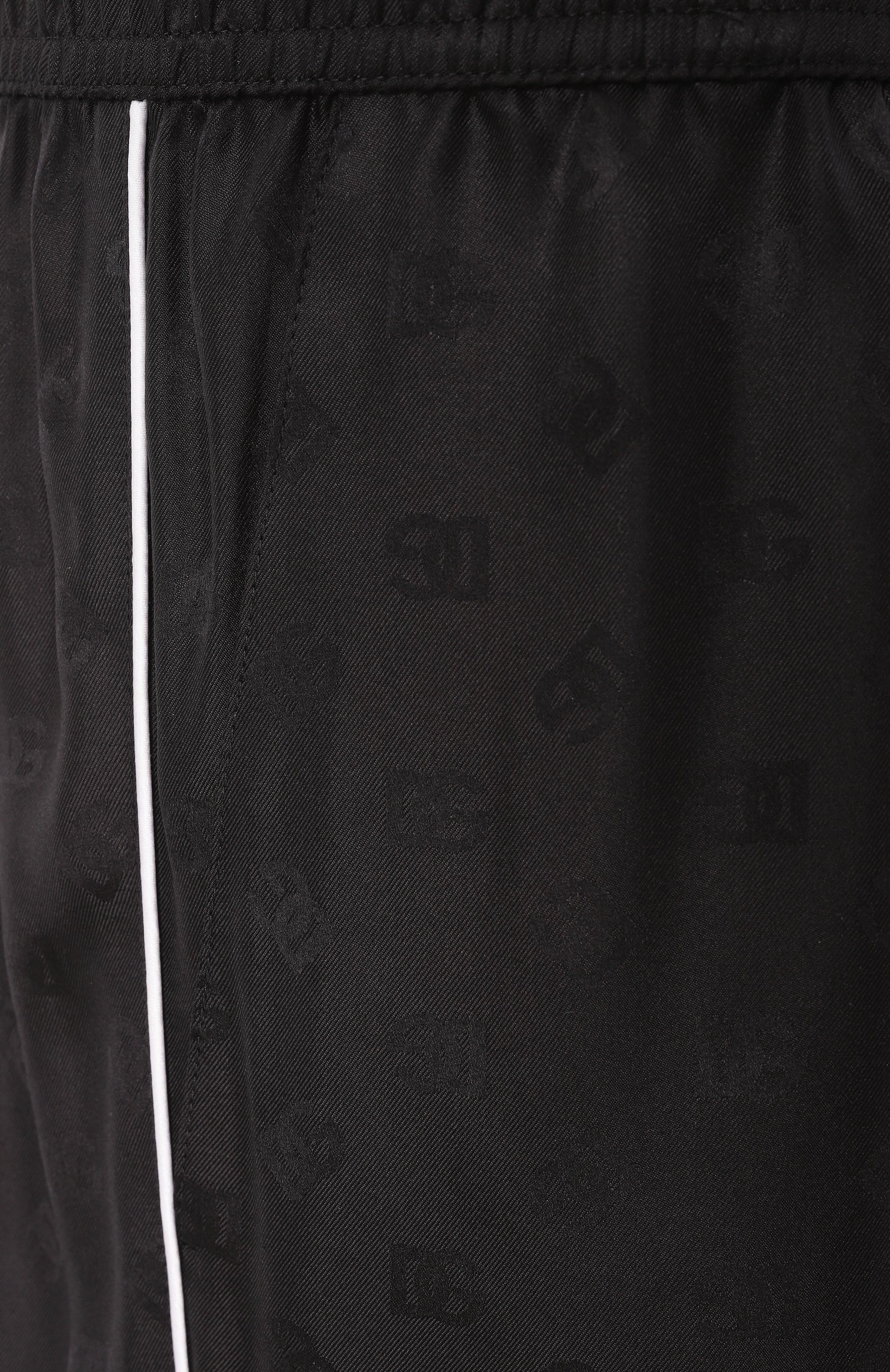 Шелковые домашние брюки DOLCE & GABBANA черного цвета по цене 165000 руб., арт. GVCRAT/FJ1JY, фото 6 Шелковые домашние брюки DOLCE & GABBANA, арт. GVCRAT/FJ1JY, фото 6