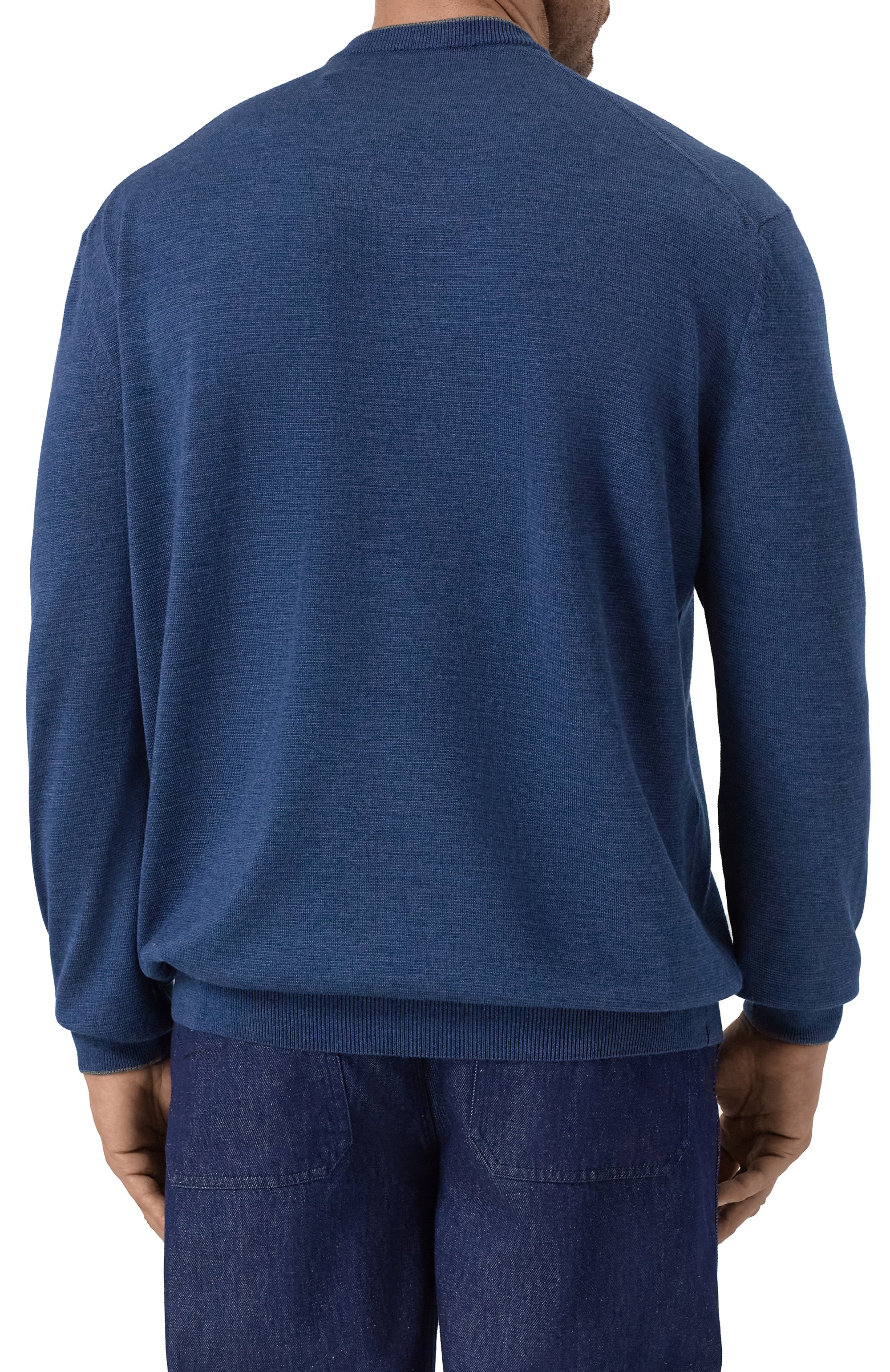 Джемпер из шерсти и шелка PAUL&SHARK, арт. 15311051/3XL, фото 4