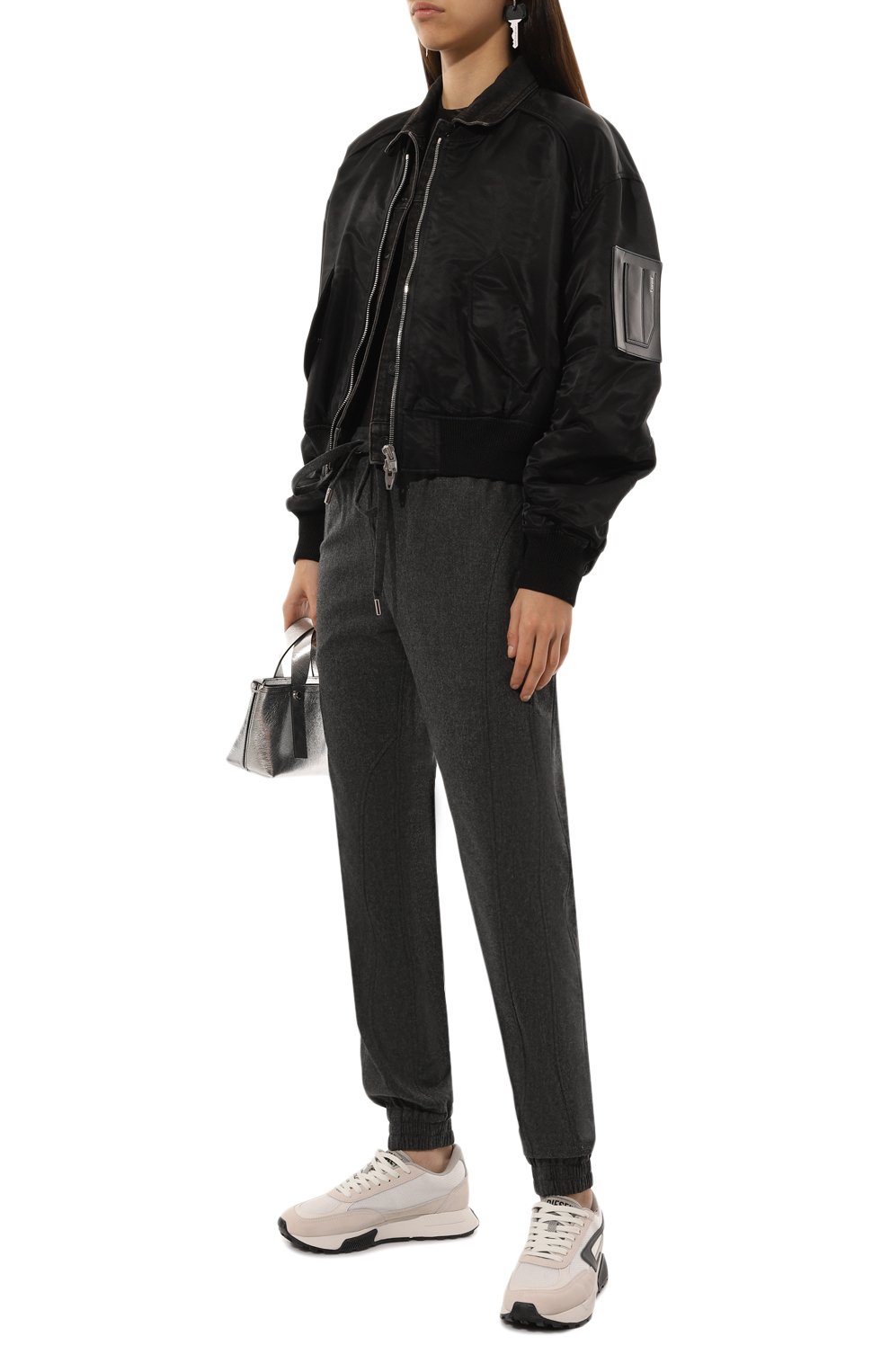 Джоггеры из шерсти и кашемира SASUPHI, арт. W24302, фото 2