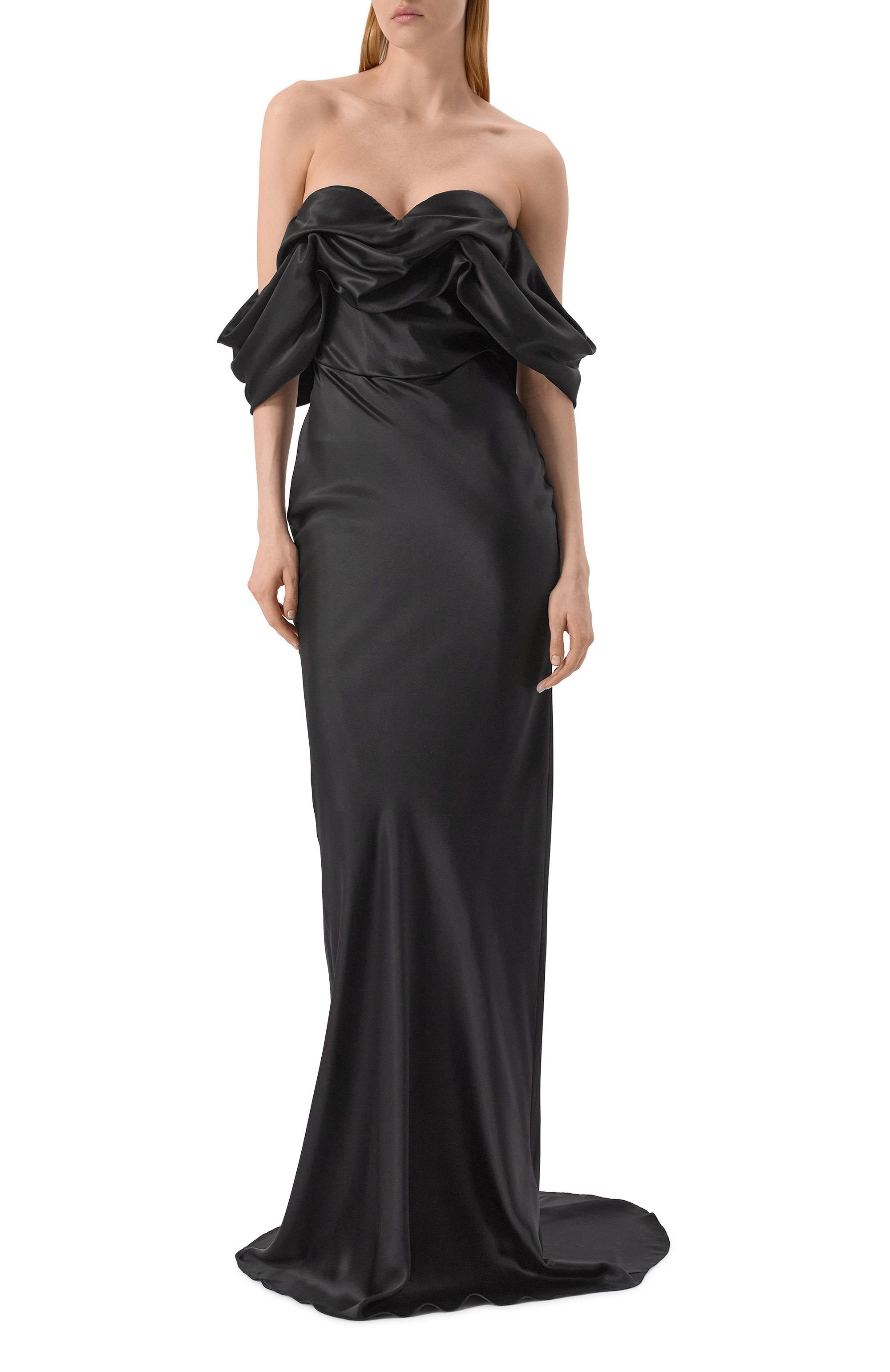 Шелковое платье GIUSEPPE DI MORABITO, арт. 04SSLD147 04422, фото 3