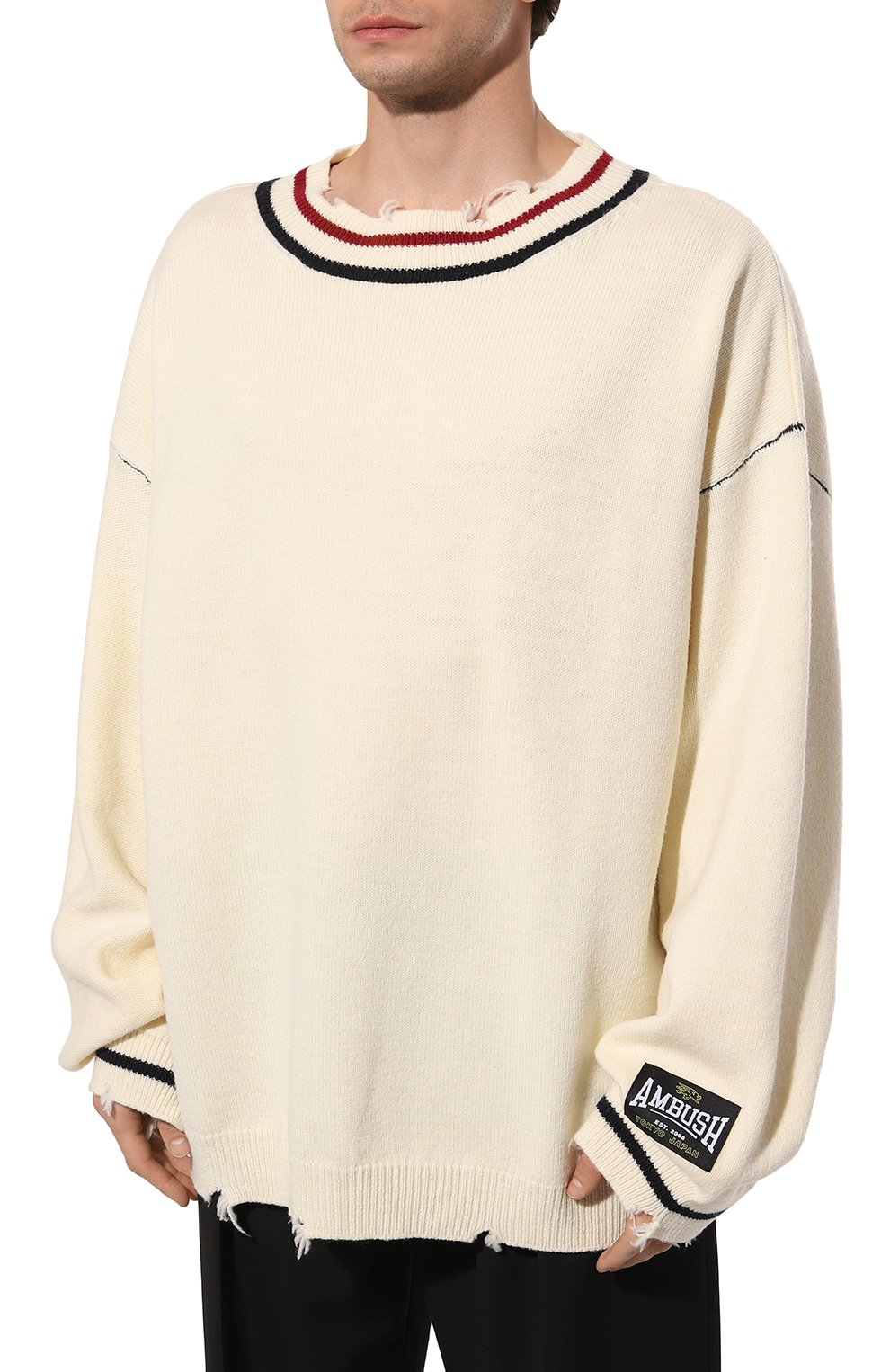 Шерстяной свитер AMBUSH, арт. BMHE001S24KNI001, фото 3