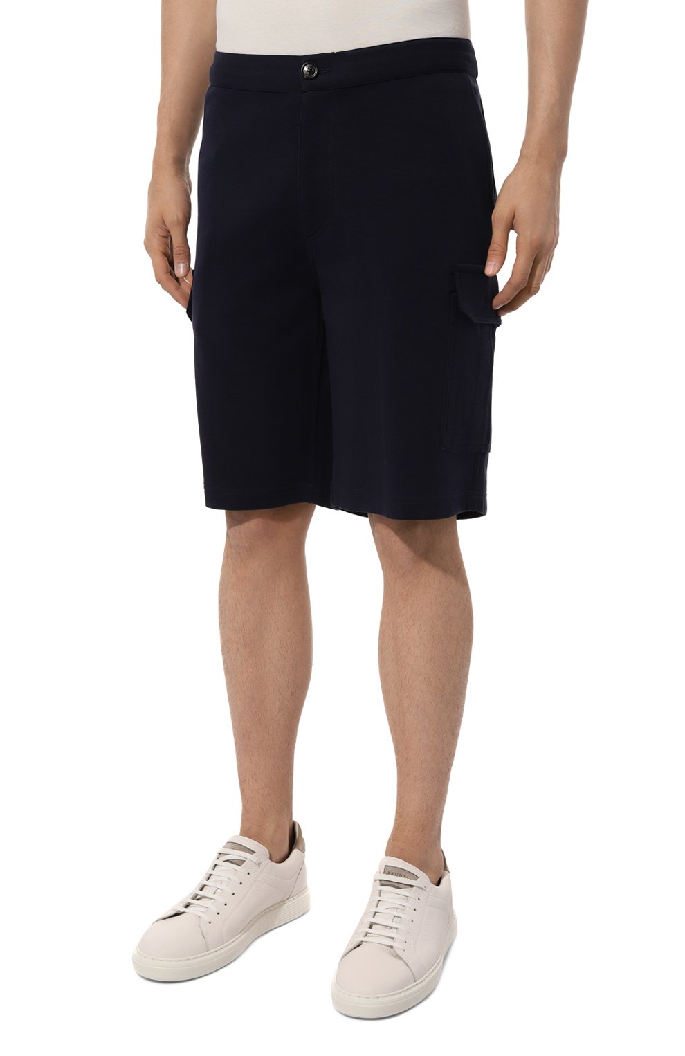 Хлопковые шорты BRUNELLO CUCINELLI, арт. M0T353222G, фото 3