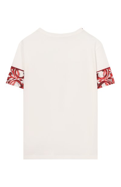 Хлопковая футболка DOLCE & GABBANA, арт. L4JTKH/G7P5D_001, фото 2